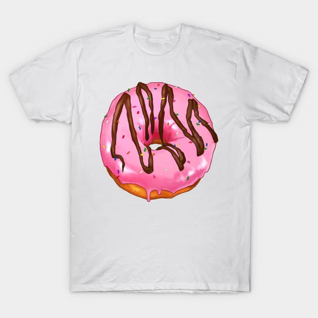 Donut T-Shirt by MonarchFisher